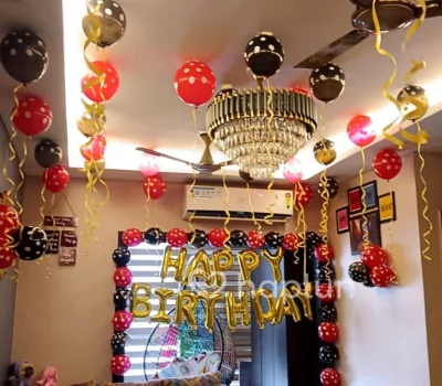 Polka Dot Balloon Decoration