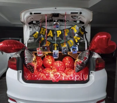 Car Dikki Surprise Decoration