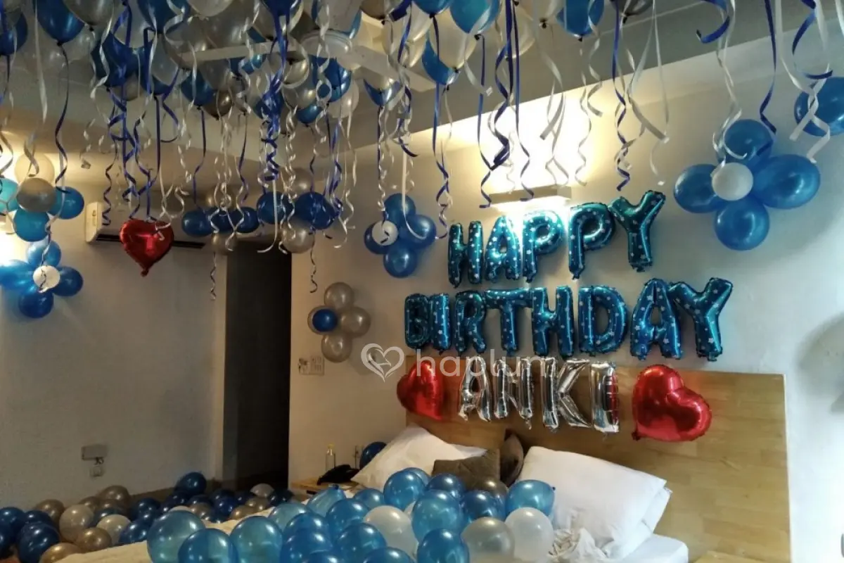 Hotel Room Decoration for Birthday