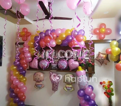 Welcome Baby Home Decoration