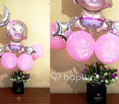 Baby Welcome Balloon Box