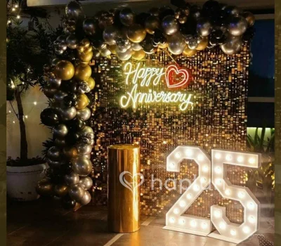 Anniversary Night Sequin Decoration