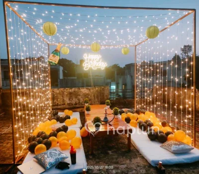 Terrace Seating Decoration