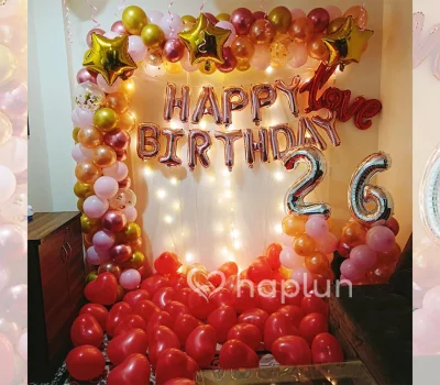 Elegant Birthday Decor With Love