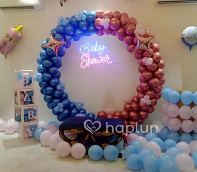 Baby Shower Ring Decor