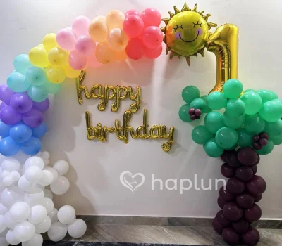 Smiley Sun Face Birthday Decoration