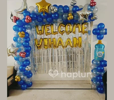 Baby Boy Welcome Wall Decor