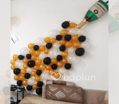 Champagne Decoration For Birthday