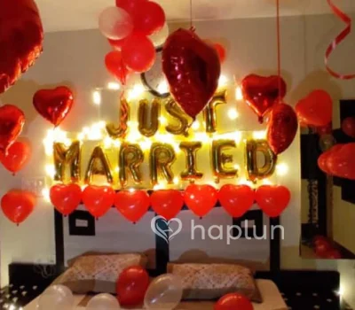 Just Married Decoration