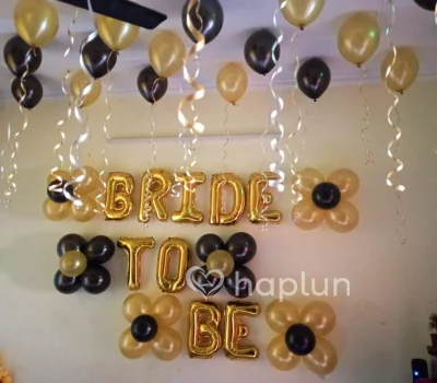 Simple Bride To Be Decoration