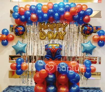 Spider Man Theme Decoration