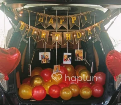 Car Boot Decoration For Birthday