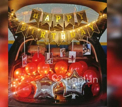 Car Boot Surprise Decoration For Birthday