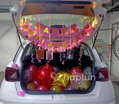 Car Dikki Anniversary Surprise