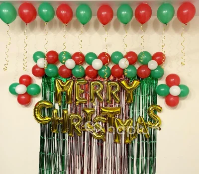 Christmas Backdrop Decoration