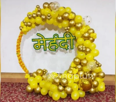 Mehandi Ring Decoration