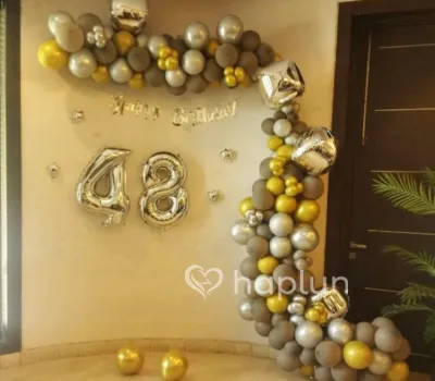 Amazing Birthday Arch Decoration