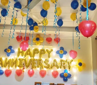 Beautiful Anniversary Surprise Decoration