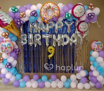 Ice-cream Theme Birthday Decoration