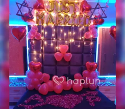 Just Married Room Surprise