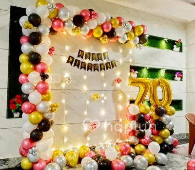 Surprise Garland Birthday Decoration