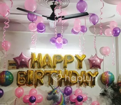 Unicorn Birthday Decoration