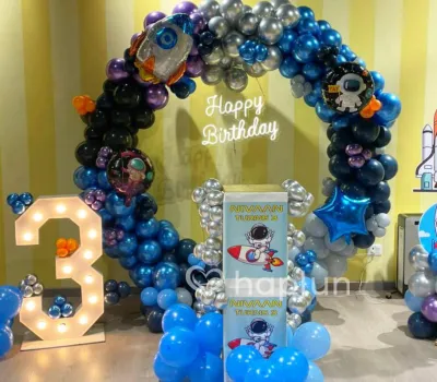 Astronaut Theme Ring Set Up