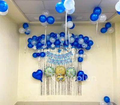 Baby Boy Welcome Decoration
