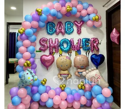Baby Shower Wall Backdrop