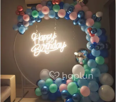 Ring Balloons Setup