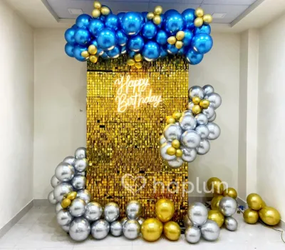 Sequin Birthday Decoration