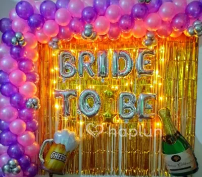 Bachelor Party Decoration On Wall