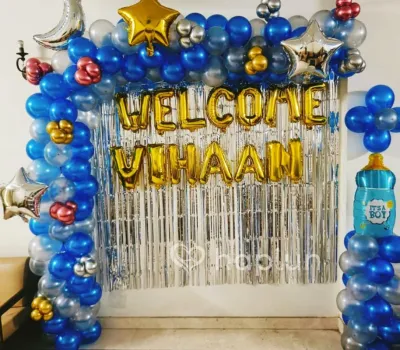 Baby Boy Welcome Wall Decor