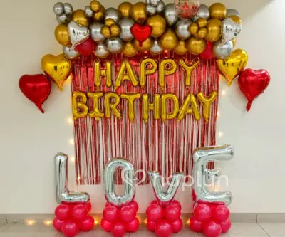 Romantic Birthday Decoration For Surprise