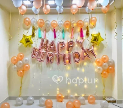 Rosegold Silver Decoration