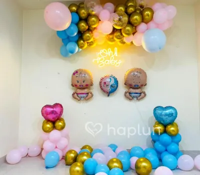 Oh Baby Backdrop Surprise