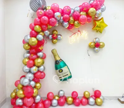 Let's Party Theme Decoration