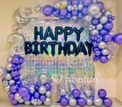 Sparkling Backdrop Decor