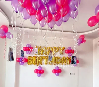 Birthday Surprise With Printed Photos