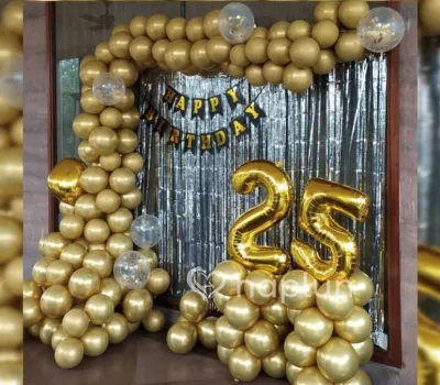 Golden Wall Decoration