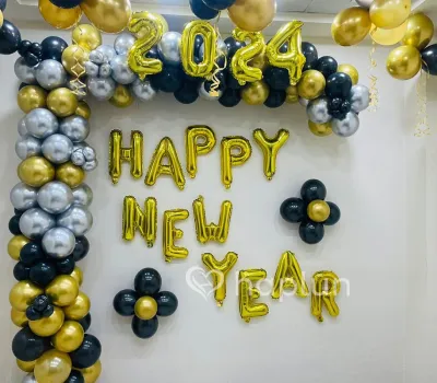 New Year Arch Balloon Decoration