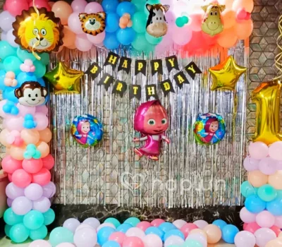 Masha & Bear Theme Decoration