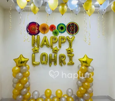 Happy Lohri Decoration