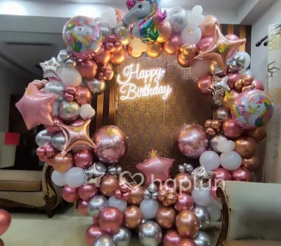 Unicorn Theme Ring Decoration