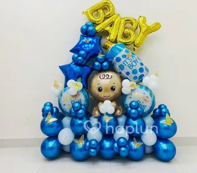 Baby Boy Welcome Marquee Decoration