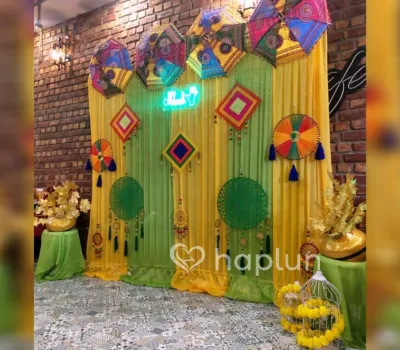 Magical Mehndi/Haldi Decoration