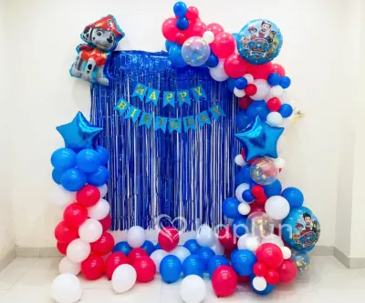 Paw Patrol Kids Birthday Decoration