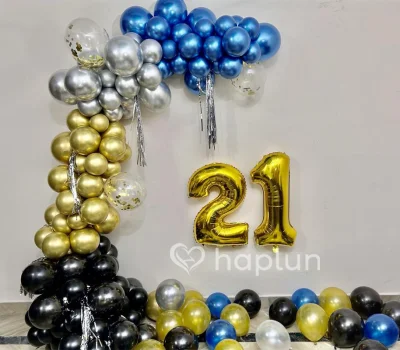 Decent Blue Birthday Decoration