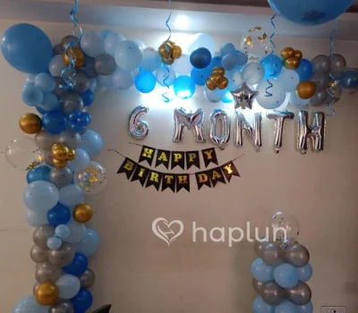 6 Month Birthday Decoration