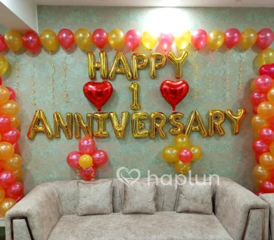Balloon Anniversary Surprise Decoration